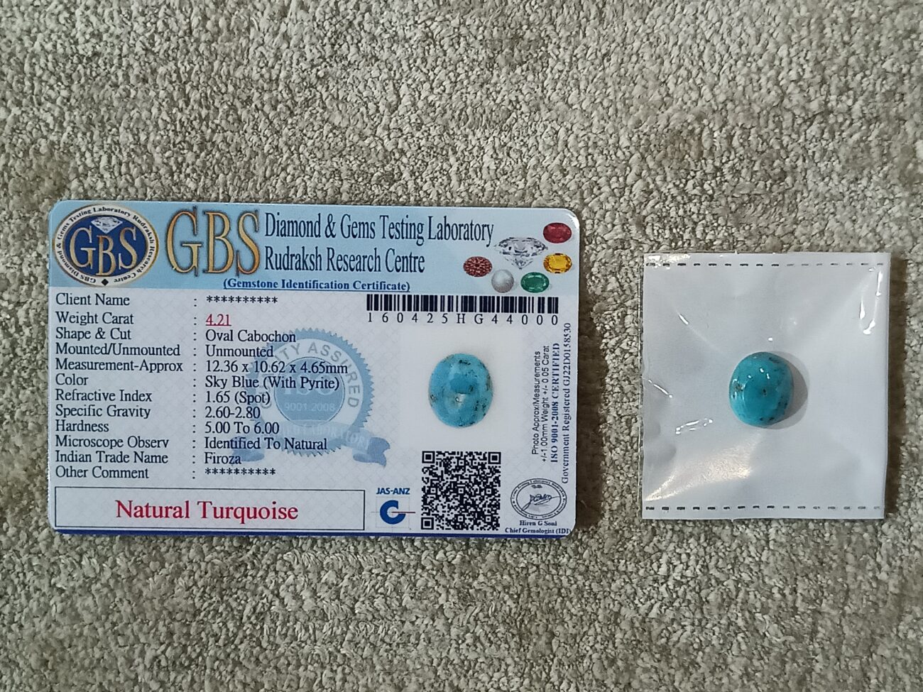 Turquoise Gemstone